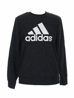 ADIDAS BLACK SWEATSHIRT L